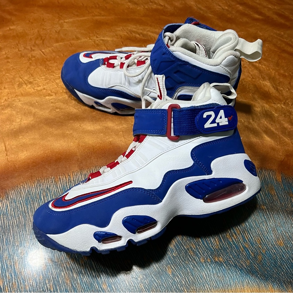 Nike Air Griffey Max 1 USA White red blue Blue size 6 DX3724-100
